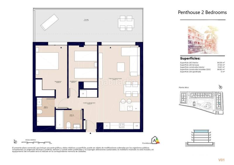 Foto 3831f6a3-1f14-4947-bfbf-22a3cc33a92e. Appartement dans El Puerto Dénia