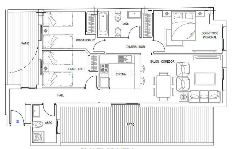 Foto 030b81a4-f99d-4453-bf46-66192a505d80. Apartament a Los Castillejos - La Trinidad Málaga