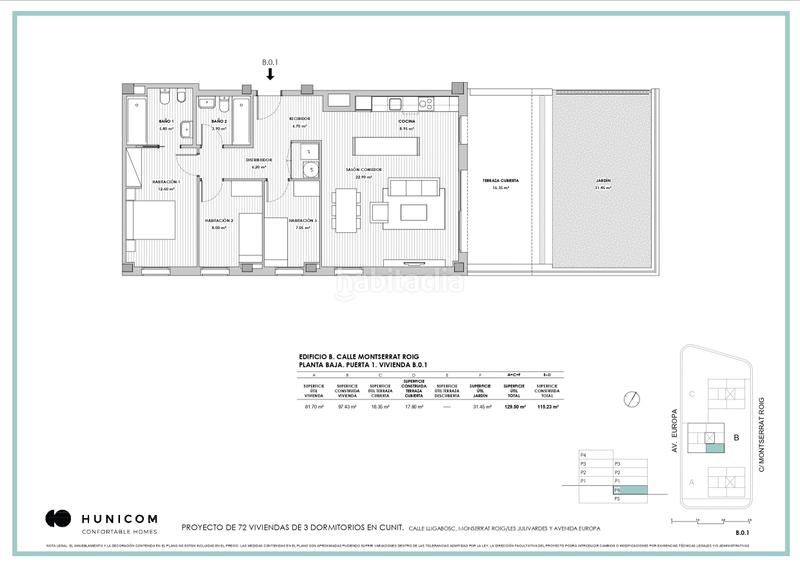 Foto 1aa59119-4dff-4018-8d94-35f95250d947. Erdgeschoss 115m<sup>2</sup> in carrer de montserrat roig 17 in Cunit residencial Cunit