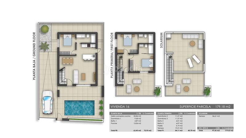 Foto 98b22834-f6da-4b52-89b3-bad5a605f08f. Casa amb piscina a Pilar de la Horadada ciudad Pilar de la Horadada