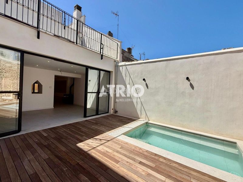 Foto f0cc0079-59d7-4afa-9c2c-fc86c22405b6. Casa amb calefacció piscina a Campos poble Campos