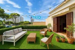 Etagenwohnung in Can Picafort. Planta baja con gran terraza y jardín en camp picafort
