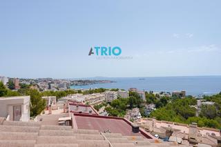 Àtic a Cas Català-Illetes. Ático dúplex con terraza panorámica y vistas al mar en cas catal