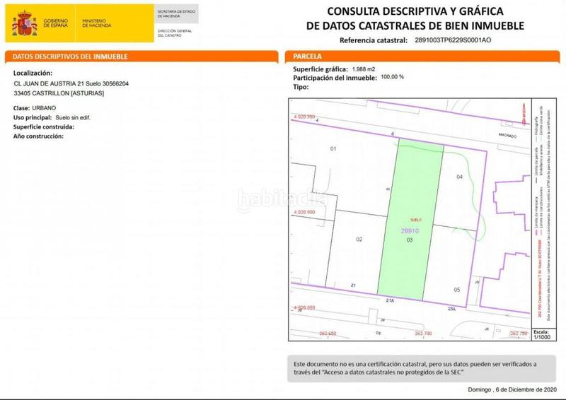 Foto ee35d7ac-c650-4edc-9d0f-dd25c9414273. Terreno residenziale in Raíces Castrillón