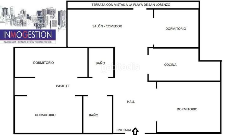 Foto 415d5650-af15-4f80-b066-9340d651c658. Rent flat with heating in La Arena Gijón