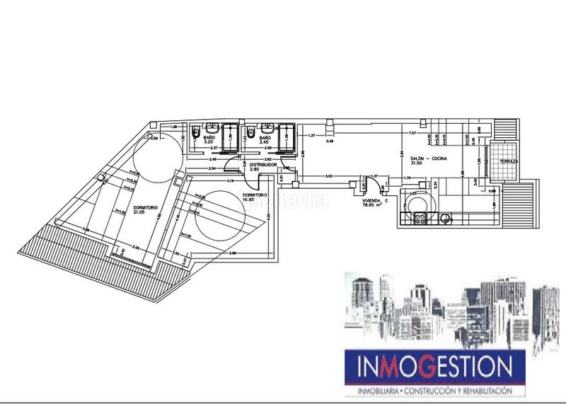Foto 104de475-5700-42cb-abb7-df4e65589e79. Àtic amb calefacció aparcament a La Arena Gijón