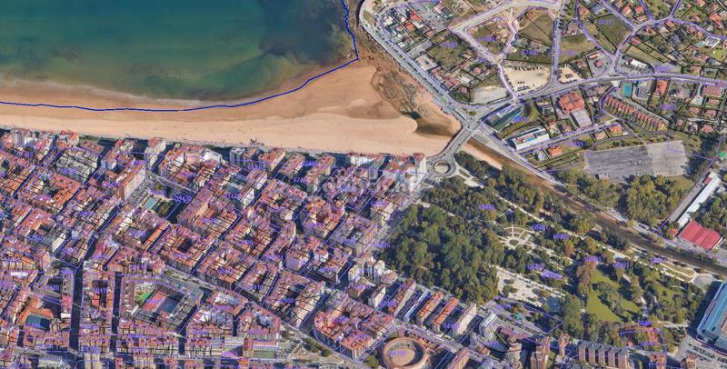 Foto cfcfc621-3a67-4b43-bed0-08c58b0ea3a7. Àtic amb calefacció aparcament a La Arena Gijón