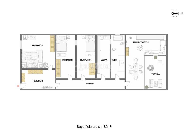 Foto 62af53b7-a825-4acf-8b4a-d43787122b73. Pis a La Maurina Terrassa