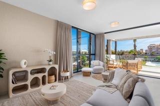 Apartament a Islas Menores-Mar de Cristal. Moderno apartamento de 2 dormitorios con terraza, piscina y park