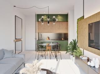 Piccolo appartamento in San Miguel de Salinas. Moderno apartamento de 2 dormitorios con terraza y piscina en sa