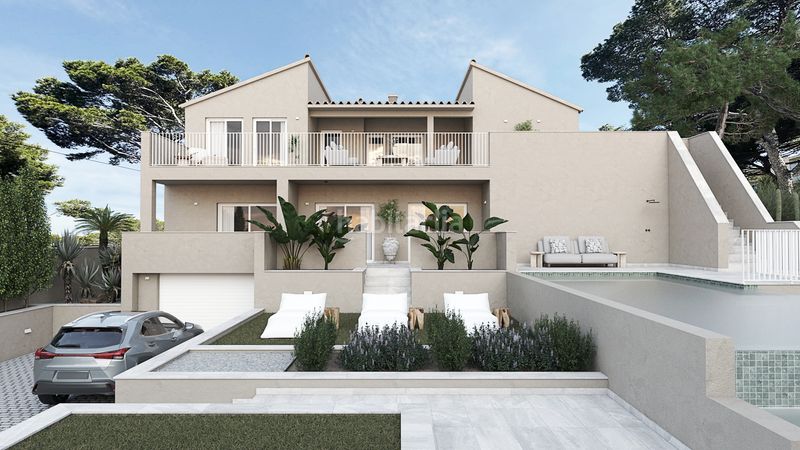 Foto 5a9a9549-e9b3-4679-9a10-fc1b6ae1beb9. Casa amb xemeneia calefacció aparcament a S´Arenal Palma de Mallorca