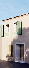 Casa aparellada a Forallac. Vivienda unifamiliar rehabilitada en el casco antiguo de vulpell