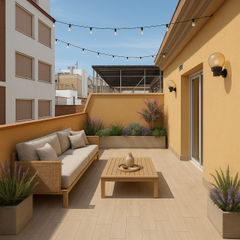 Casa en Centre. Casa moderna con terraza en venta  a 30 segundos reales de la pl