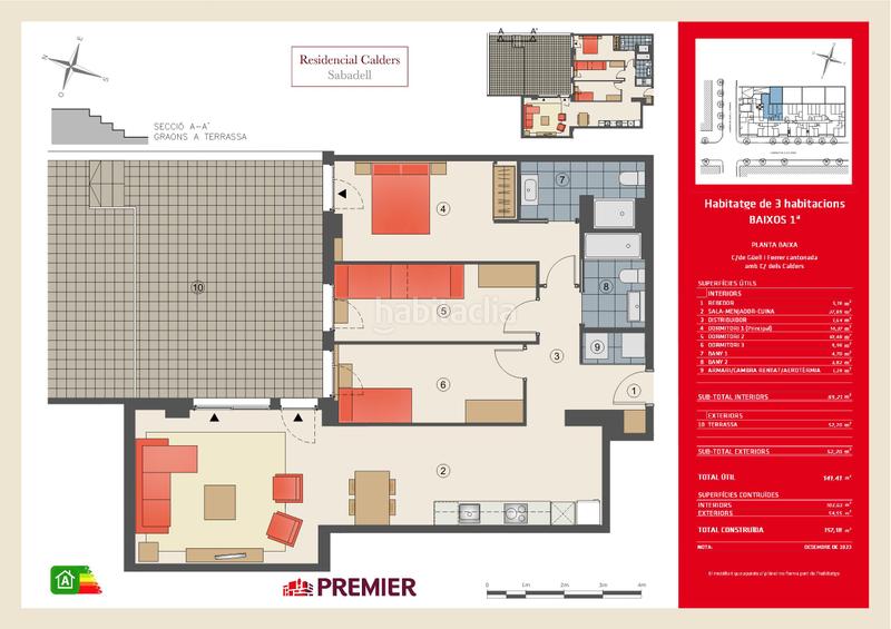 Foto 0e6a9295-a33b-4939-8154-2a1462e39285. Piano terra 157m<sup>2</sup> in carrer dels calders 157 in Sol i Padrís - Sant Oleguer Sabadell