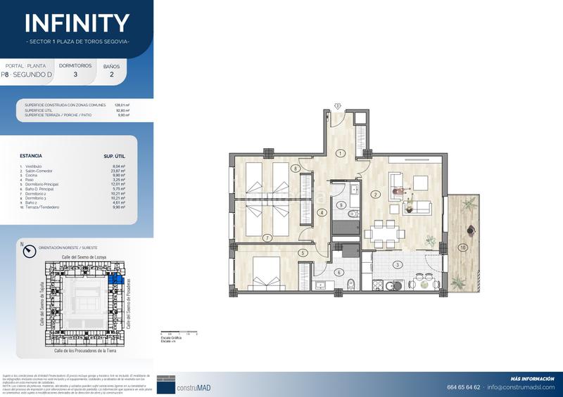 Foto 8f2d2326-53e1-46b6-8742-7f67ef24b81b. Piso 128m<sup>2</sup> en Sector Plaza de Toros Segovia