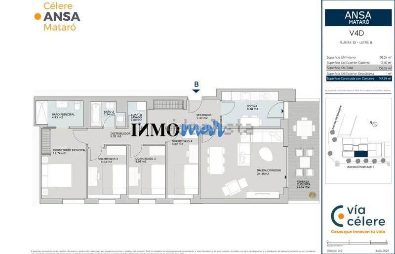 Foto 79a3b8fb-a209-4165-8ec9-f8a45dc8e5cc. Location appartement dans carrer d'ernest lluch 1 dans Mataró