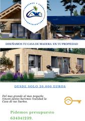 Masia  Calle fuerteventura. Casas de madera a buen precio con proyecto y licencia en fuertev