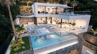 Xalet a Maryvilla. Proyecto de vivienda de lujo con perfectas vistas al mar en calp