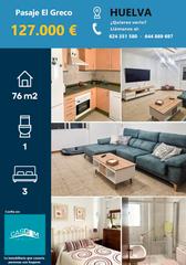 Pis a San Antonio. Oportunidad de piso de 3 habitaciones en pasaje el greco, para e