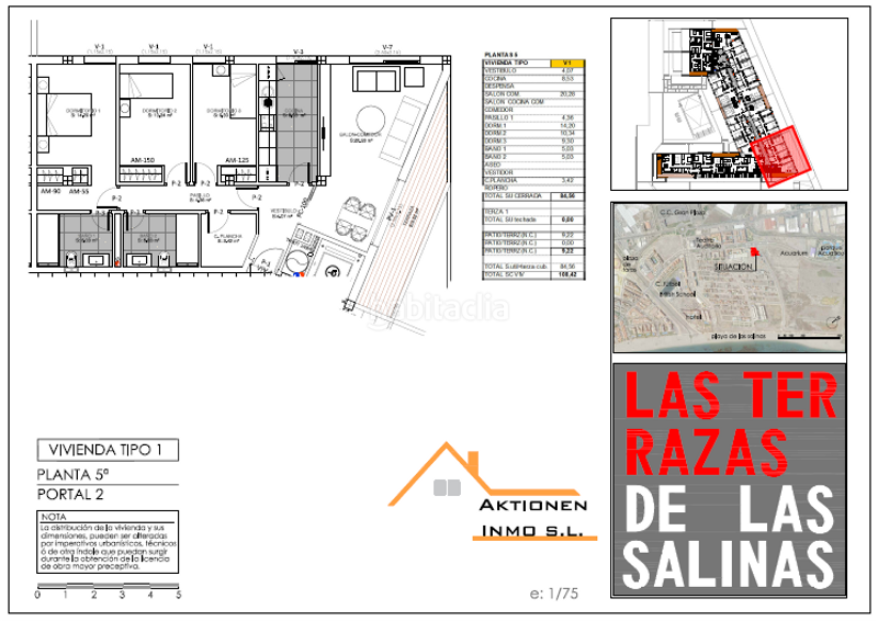 Foto 1368ba35-a500-463b-a105-304e634bc70f. Appartement 128m<sup>2</sup> dans avenida legión española 26 dans Las Salinas Roquetas de Mar