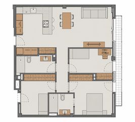 Appartement à Molins de Rei. Junto al nuevo barrio de les guardioles