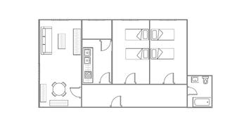 Maison à Alcalá de los Gazules. Acogedor piso con garaje y trastero, actualmente alquilado por 2