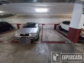 Autoparkplatz in Poble Nou
