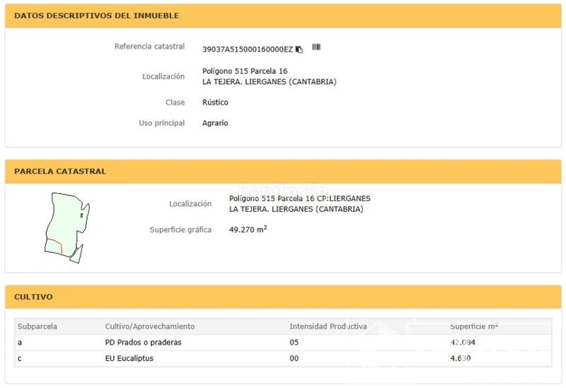 Foto be12069a-0fba-40a9-94d4-a48ac36dcc46. Terreny residencial a polígono polígono 515 parcela 16 515 a Liérganes
