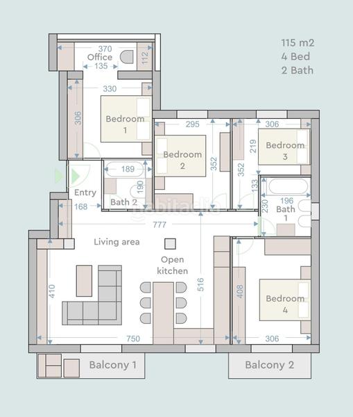 Foto 2ca05b73-3c95-4635-a276-e0f58062514c. Apartamento hermoso apartamento reformado de 4 habitaciones cerca de fuengirola. en Mijas