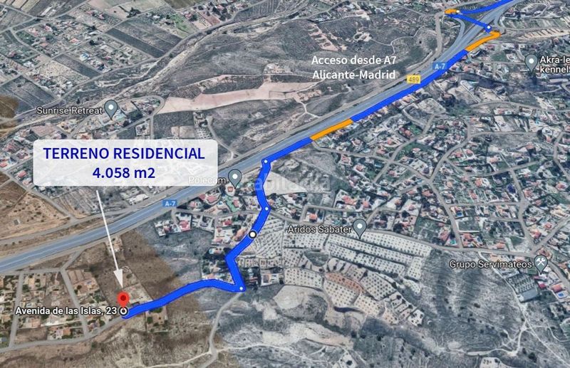 Foto 58cc982e-3879-4773-961d-9efde0f3f240. Terreny residencial a av de las islas 23 a Moralet Alicante