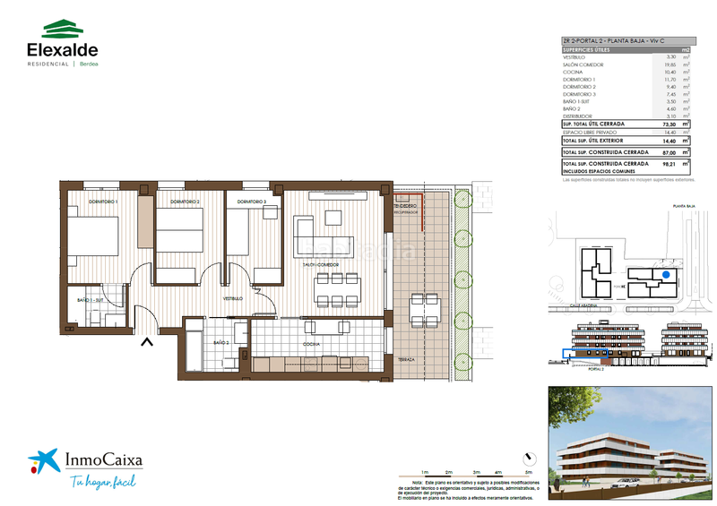 Foto 31f3210d-9dc2-41db-aeb1-b08f56a3af6d. Erdgeschoss 87m<sup>2</sup> in abadena kalea 1 in Urduliz