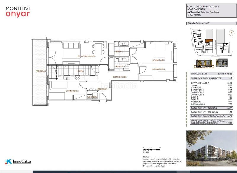 Foto 69d66fb2-719e-4101-977d-d31feaa3d558. Ground floor 101m<sup>2</sup> in avinguda de Montilivi 13 in Montilivi Girona