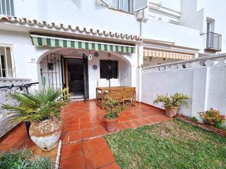 Casa aparellada a Chullera. Fantástica casa adosada de 2 dormitorioscon jardin privado a 50