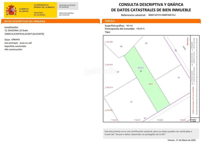 Foto 645b9eda-d608-4b19-9ccf-a1ad84f44ae5. Terreno residencial en Los Ángeles Alicante