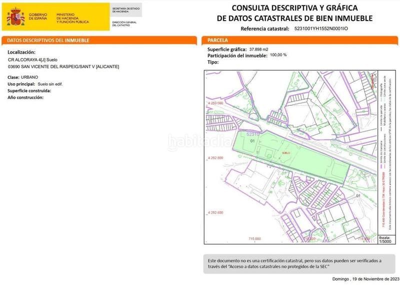 Foto da9182f5-fba9-44fb-9423-cf642b58623f. Terreno residenziale in El Tubo Sant Vicent del Raspeig