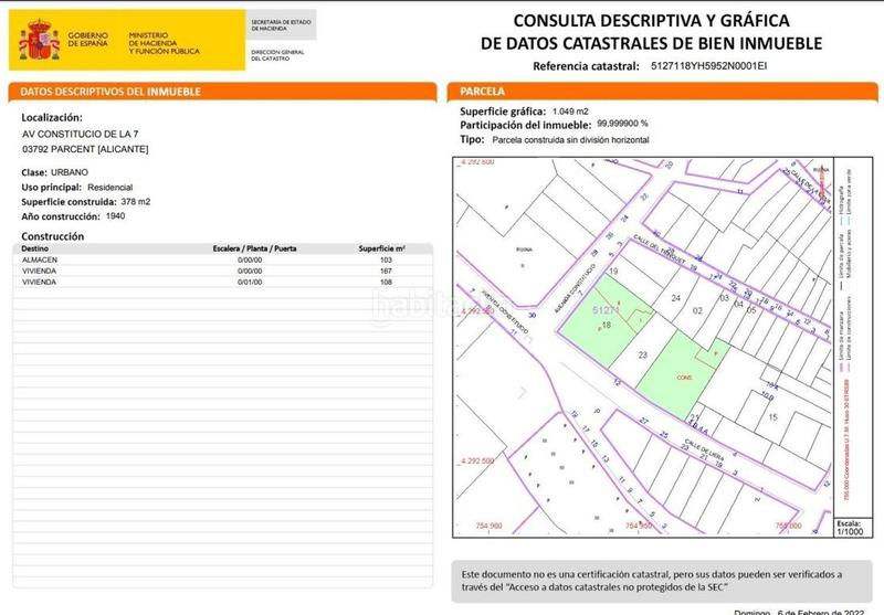 Foto 6e604d3e-38f0-45f2-b224-d4d1e6dce7f1. Edificio en Parcent