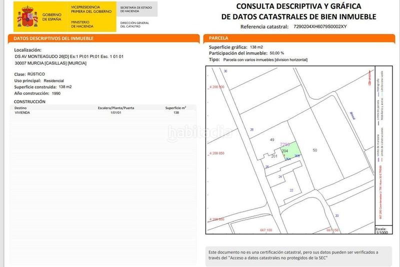Foto aa954574-6cbd-441a-9767-67909d5e665c. Piso en Casillas Murcia
