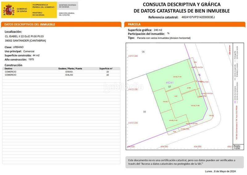 Foto 25241c3a-de9c-47e0-b9ed-8dcec37fd3c7. Local comercial a Centro - Ayuntamiento Santander