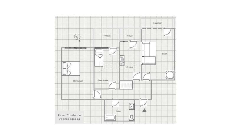 Foto 4a0e133d-78a9-42a1-b2fc-b201e730da4e. Piso  de 2 habitaciones en conde de torrecedeira en Vigo