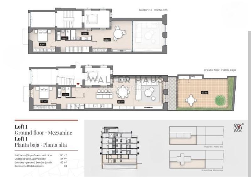 Foto 82f44637-23d1-48ba-8508-bfcb35754778. Dúplex  de obra nueva en venta en l'eixample dreta, en Barcelona