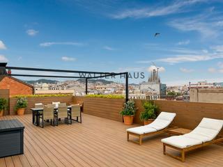 Lloguer Àtic  Carrer de girona. Ático loft en alquiler en la dreta de l'eixample, barcelona