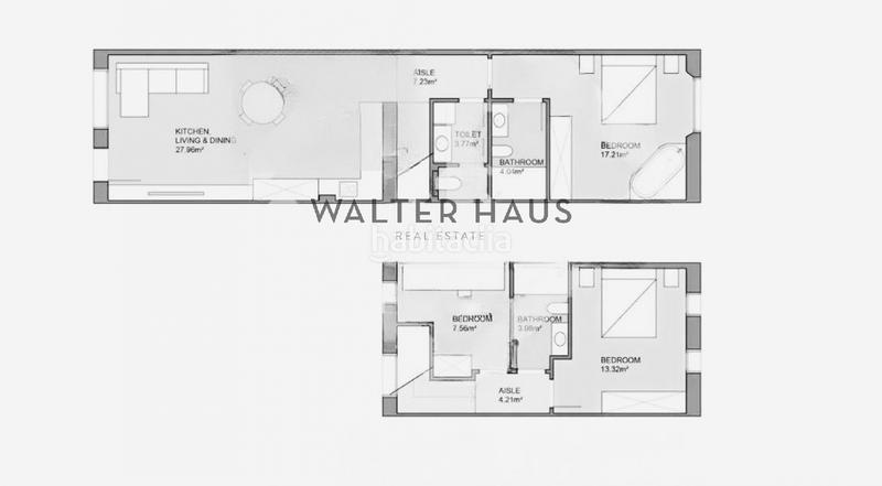 Foto b7f0e35e-2353-4fea-a778-bf66e8685d3c. Dúplex  reformado en venta en Sants, en Sants Barcelona