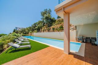 Haus  Carrer roca vila. Casa elegante con vistas al mar en can semi, playa de aro