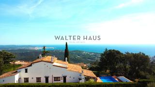 Mas  Carrer romanyà. Casa rústica con vistas espectaculares en mas nou, playa de aro