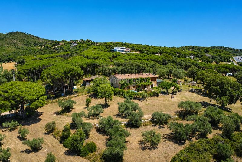 Foto 755e7e77-3480-4436-96dd-ba03e77b3c93. Masia amb xemeneia aparcament piscina a Puig Ses Forques - Torre Colomina Sant Antoni de Calonge