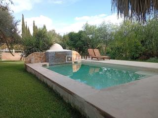 Casa  Zarzalón. Espectacular casa rústica con 3 dormitorios  baño  piscina y par