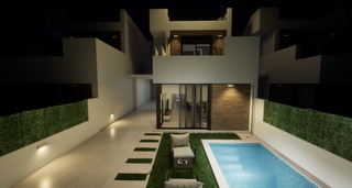 Casa a Las Lomas de Rame-Bahía Bella. Exclusiva promoción de obra nueva en los alcázares  entrega juli
