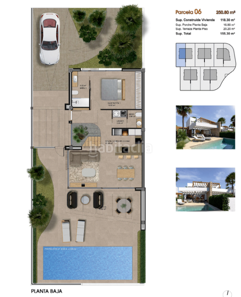 Foto e1e0dc8a-623a-4a93-90b1-2473cb380b49. Casa adossada amb piscina a Monforte del Cid