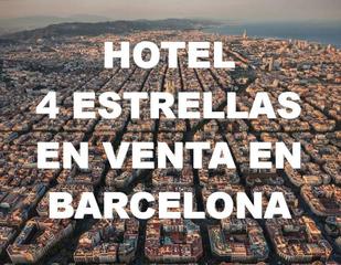 Edifici a Dreta de l´Eixample. Hotel 4 estrellas en venta. barcelona