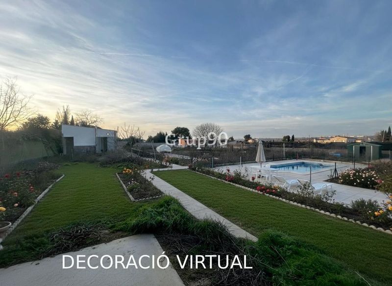 Foto c3201bbe-ca78-41a1-b690-97876ff175bc. Xalet amb calefacció aparcament piscina a Partides Rurals Lleida